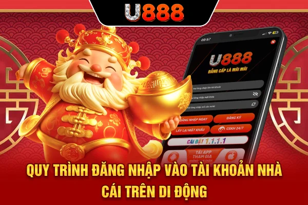 Quy trình đăng nhập vào tài khoản nhà cái trên di động